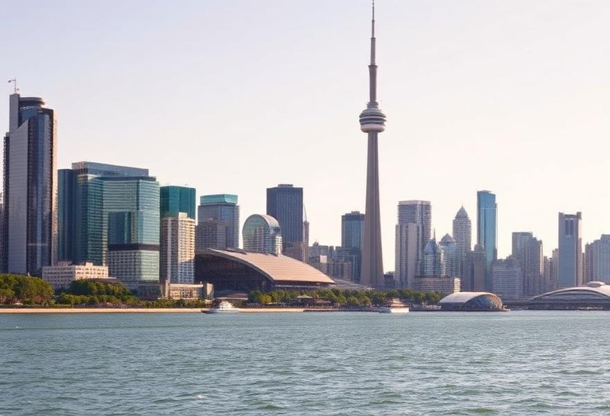 Toronto skyline, Canada