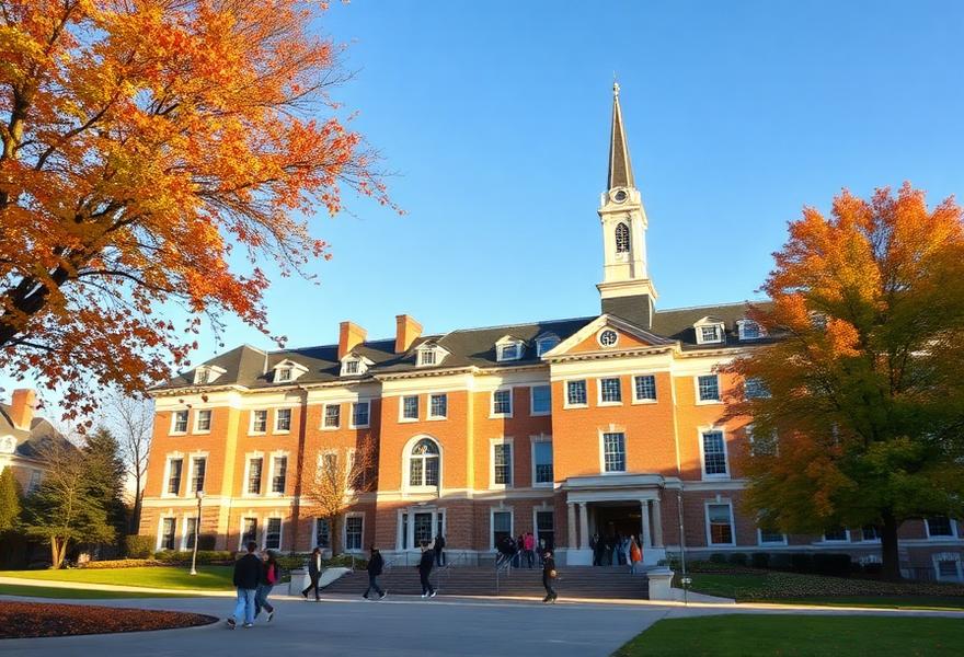 University campus in the United States